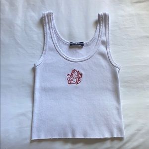 Brandy Melville Cropped Devil Tank